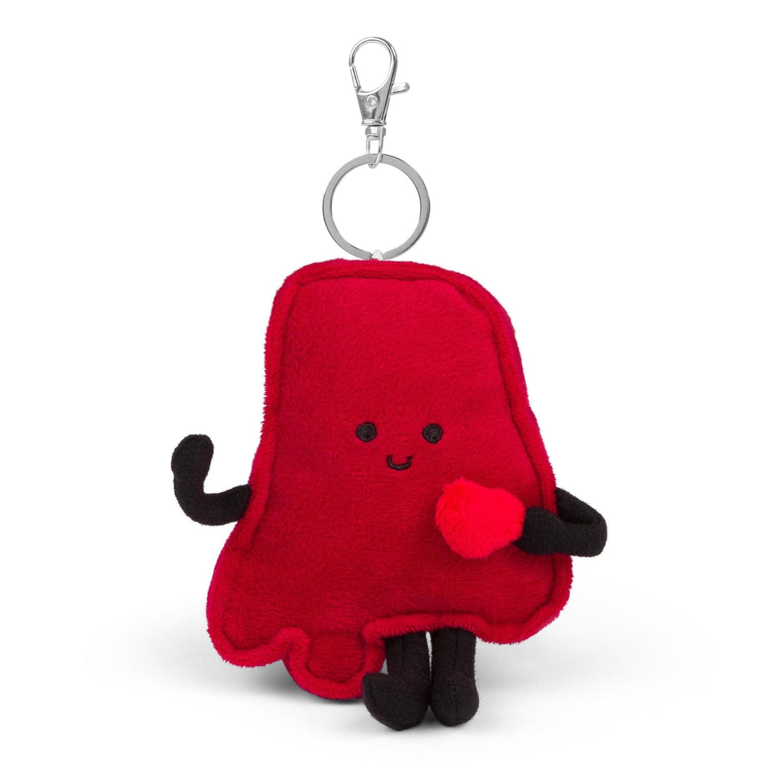 Alabama Bag Charm – Crimson or Navy | Sweet Home & Full of Heart | Stuffed States USA