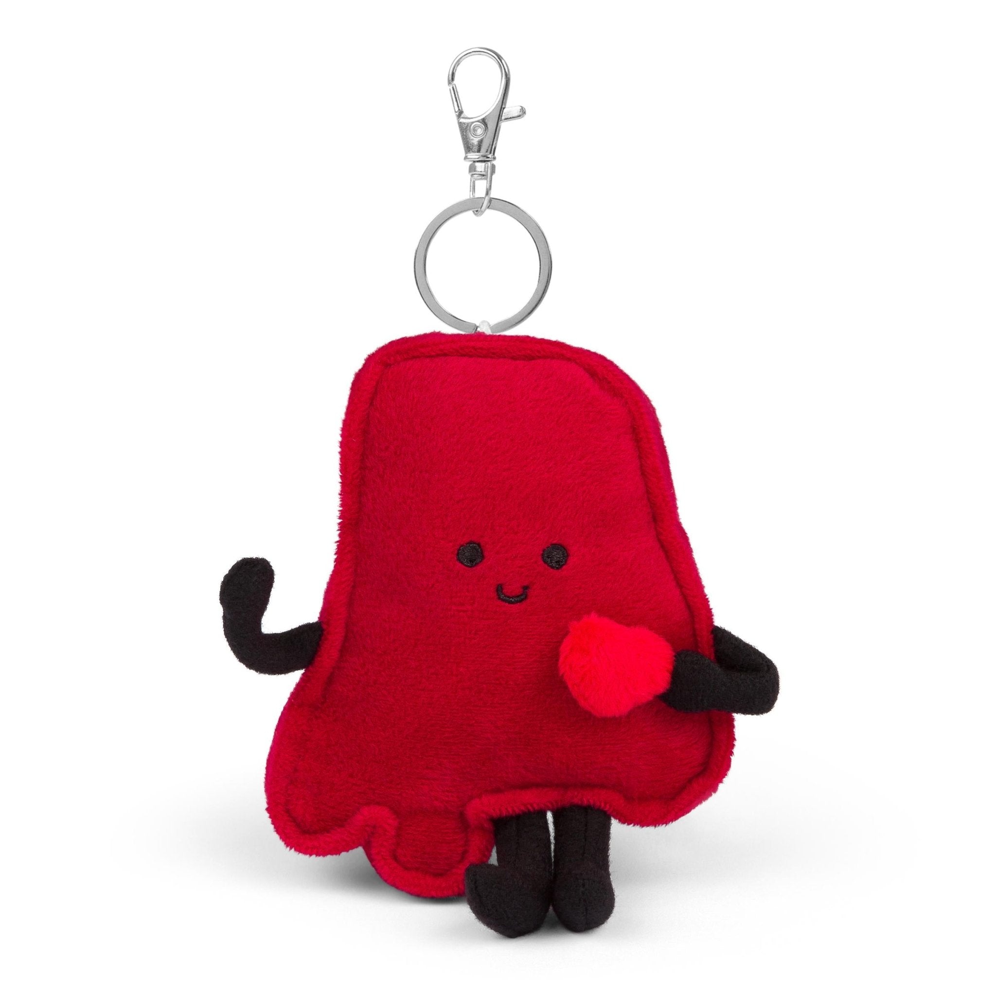 Alabama Bag Charm – Crimson or Navy | Sweet Home & Full of Heart | Stuffed States USA