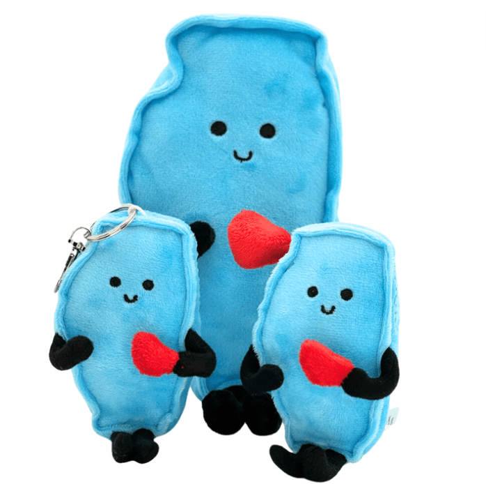 Illinois Bag Charm Mini Plush – 4-Inch Travel Accessory | Stuffed States USA