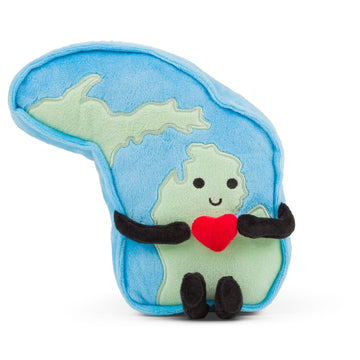 Michigan Stuffed State Plush – Collectible & Educational | Stuffed States USA